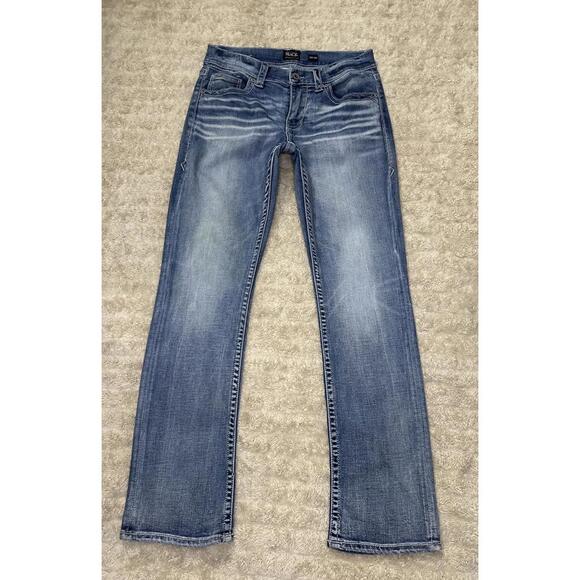 Buckle Black Fit No.3 Bootcut Y2K retro denim jeans Size 33x34 - Picture 1 of 7